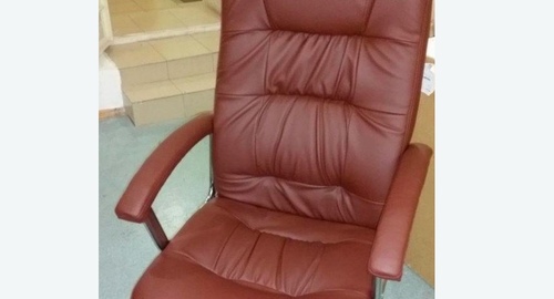 Обтяжка офисного кресла. Новороссийск