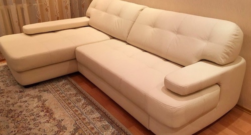 Обивка углового дивана.  Новороссийск